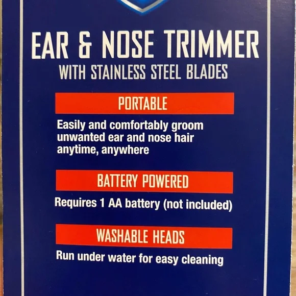 Barbasol ear & nose trimmer new w stainless steel - Picture 6 of 8